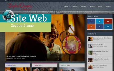 Site Web-Seydou Dramé